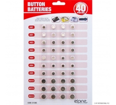 Button Cell Battery 1.5V 40 Pack