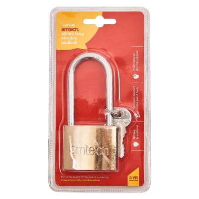 Amtech 50mm Long Shackle Padlock