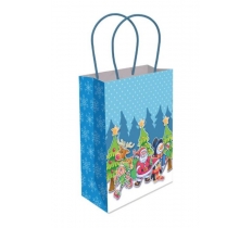 Christmas Paper Bag With Handles Medium