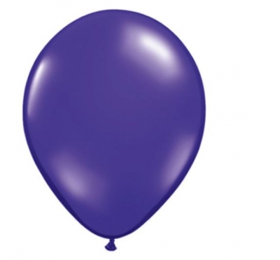 11" Qualatex Purple Latex Balloons 100 Pack