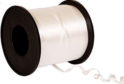 White Curling Ribbon 500 Yards