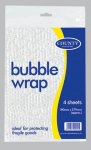 County Bubble Wrap Sheets Small ( 19cm X 28cm ) 4 Pack