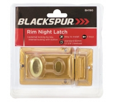 Blackspur Rim Night Latch