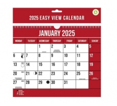 2025 Calendar Commercial Easy To View
