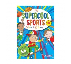 Super Cool Sports Colouring Book