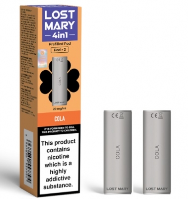 Lost Mary 4 In 1 Prefilled Vape Pod Cola x 10