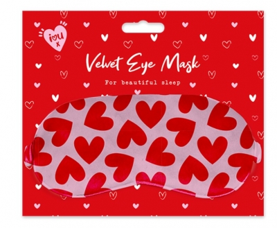 Valentine's Velvet Eye Mask