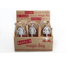 MAGIC SANTA KEY & TAG WITH POEM