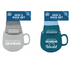 Grandad's Mug & Sock Set