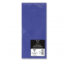 Tissue Paper Dark Blue 6 Sheets