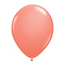 11" Round Qualatex Coral Latex Balloon 100 Pack