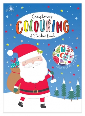 Christmas Colouring & Sticker Book