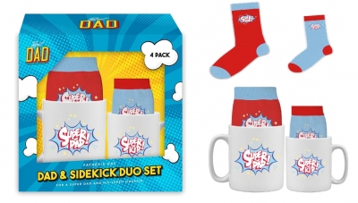 Dad & Mini Me Duo Mug & Sock Set