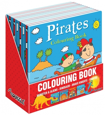 Boys Colouring Books ( Zero Vat )