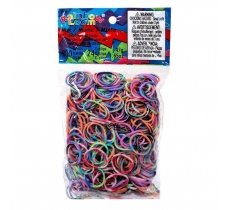 Colourful Mix loom bands