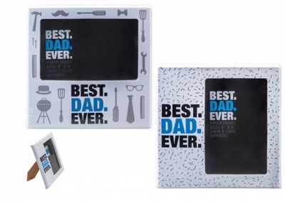 Fathers Day 4" X 6" Printed Photo Frame