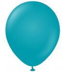 Kalisan 12" Standard Turquoise Latex Balloons 100 Pack