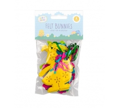 Easter Felt Hanging Bunnies 8 Pack