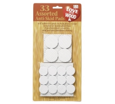 Assorted Anti-Skid Pads 33 Pack