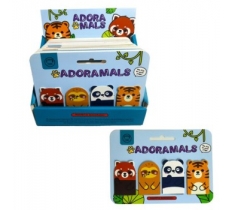 Adoramals Wild Shaped Magnetic Bookmark Set