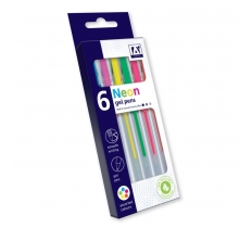 Stationery 5 Pack Neon Gel Pens