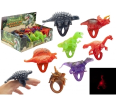 Light Up Dinosaur Ring ( Assorted Colours )