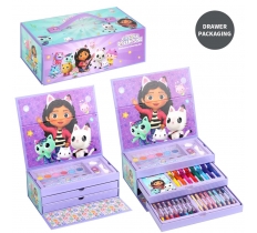 Gabby's Doll House 52pc Colouring Case "Tool Box"