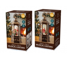 Swirl Musical Hexagonal Lantern Usb