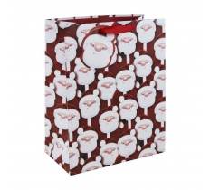 Christmas Santa Repeat Large Bag