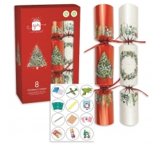 Christmas Crackers 12" X 8 Foliag Design