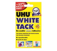 UHU White Tack Handy Pack ( 33% Extra Free ) X 12