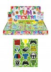 Gamer 10cm X 11.5cm Sticker Sheet X 120 ( 7p Each )