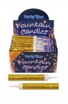 Gold 12cm Ice Fountain Firework Candle 2 Pack