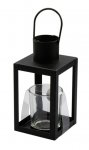 Small Square Black Lantern