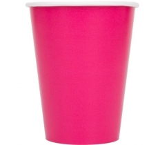 8Pack 9oz Cups Pink