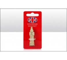 London Big Ben Souvenir Die Cast Metal Magnet