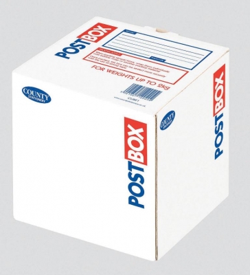 County Postal Boxes Cube ( 15.5 X 15.5 X 15.5cm ) 15 Pack