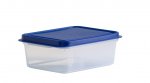 Studio 1L Rectangle Food Box Clear/Blue