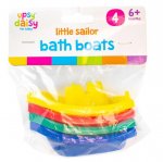 Little Sailor Bath Boats 4pk (972838)