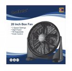 Cooltone Deluxe 20" High Speed Box Fan Tilt Adjustable