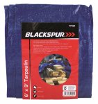 Blackspur 6' ( 1.8M ) X 9' ( 2.7M ) Tarpaulin - Blue