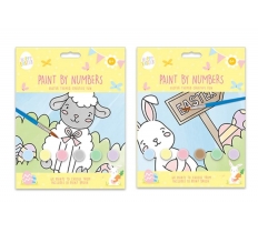 Easter Paint By Number Book with Paints