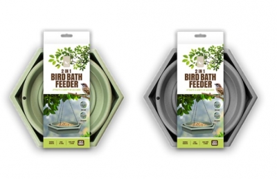 2-IN-1 Bird Bath & Feeder