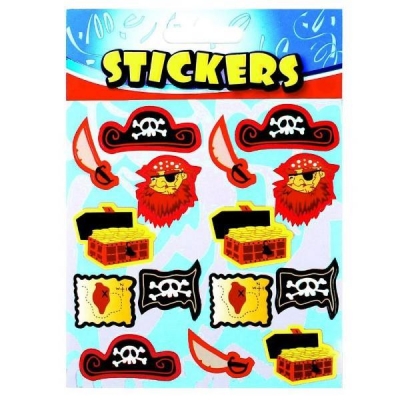 Pirate Stickers x 72 ( 10p Each )