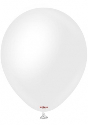 Kalisan 12" Opaque Satin Snow White 50CT