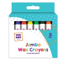 Jumbo Wax Crayons 8 Pack