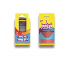 Tallon 3 Non-Spill 7.5mm Tall Paint Pots