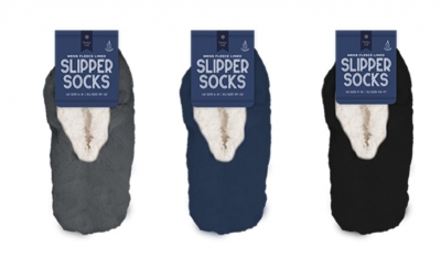 Fleece Lined Slipper Socks