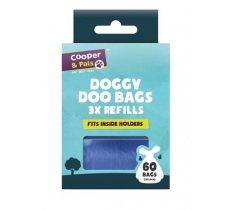 *** OFFER *** Doggy Doo Poop Bag Refills 3x 20pk