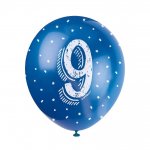 5 12" NUMBER 9 BALLOON